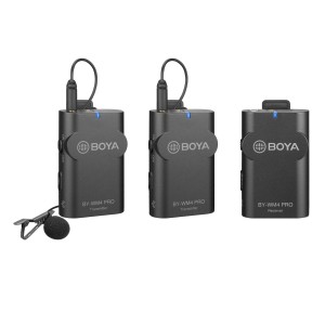 میکروفون یقه ای بی سیم بویا مدل BY-WM4 PRO-K2